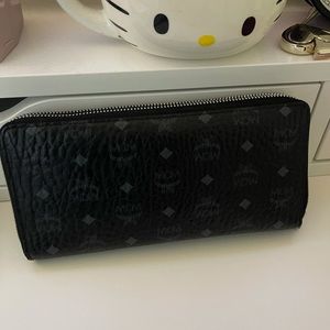 AUTHENTIC MCM BLACK WALLET